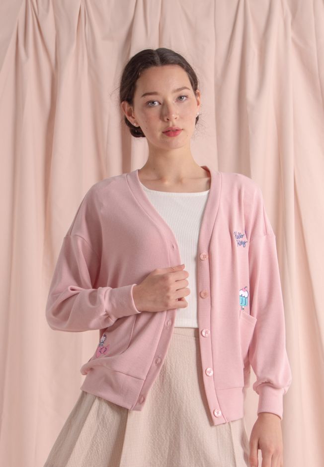 HELLO KITTY ICE CREAM CARDIGAN