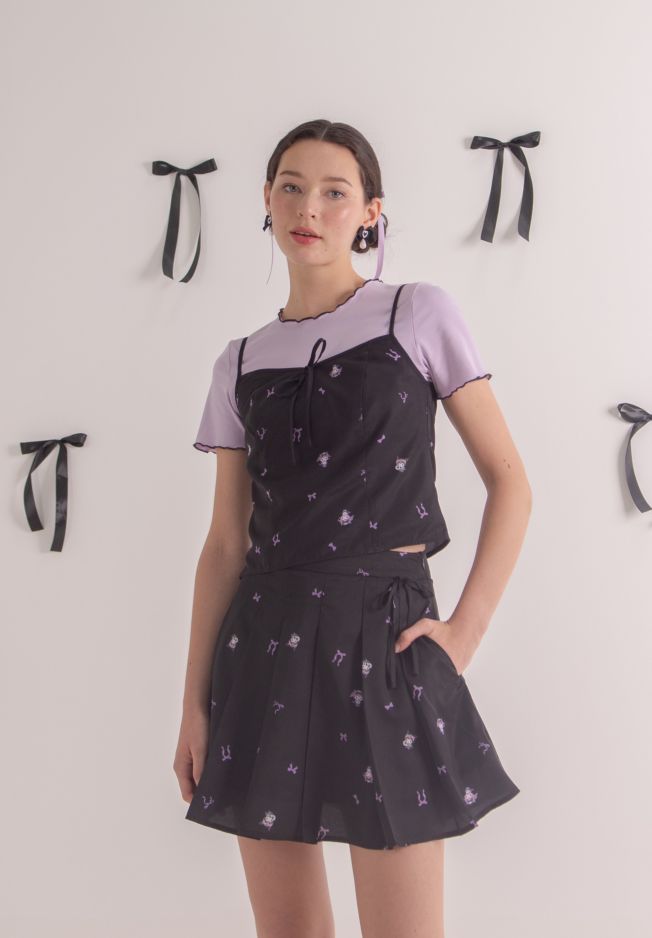 KUROMI RIBBON SKORTS
