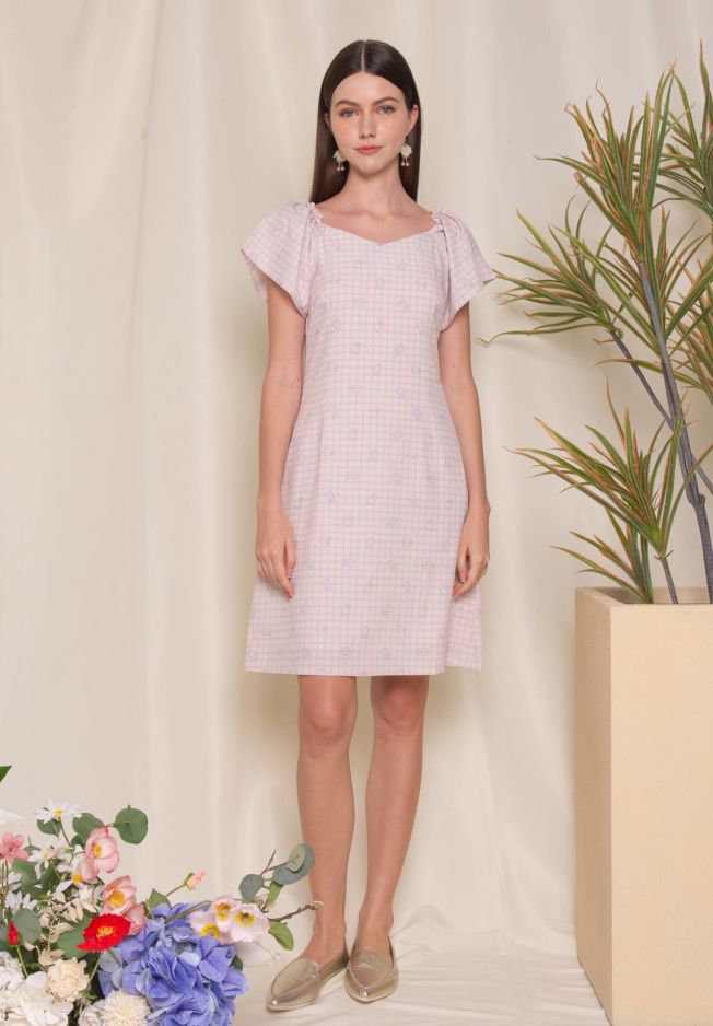 MIFFY CHECKED DRESS