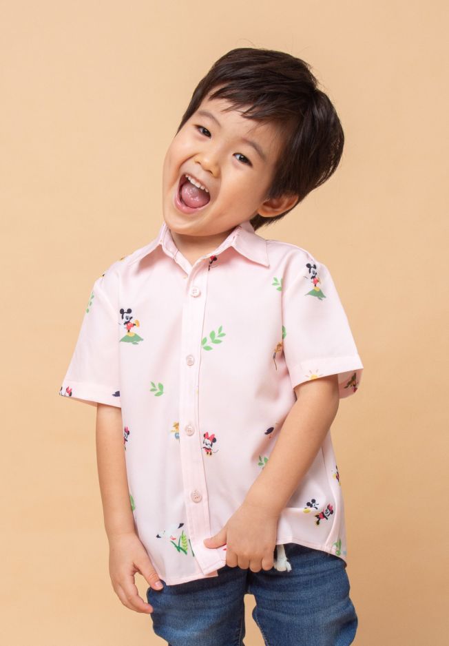MICKEY NATURE SHIRT - KIDS