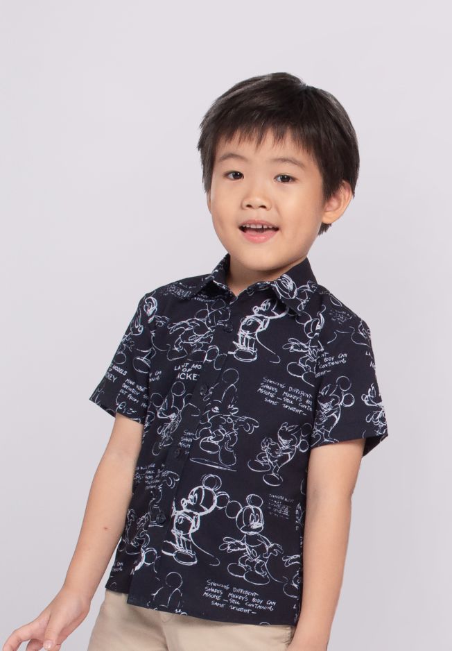 PENCIL SKETCH SHIRT - KIDS