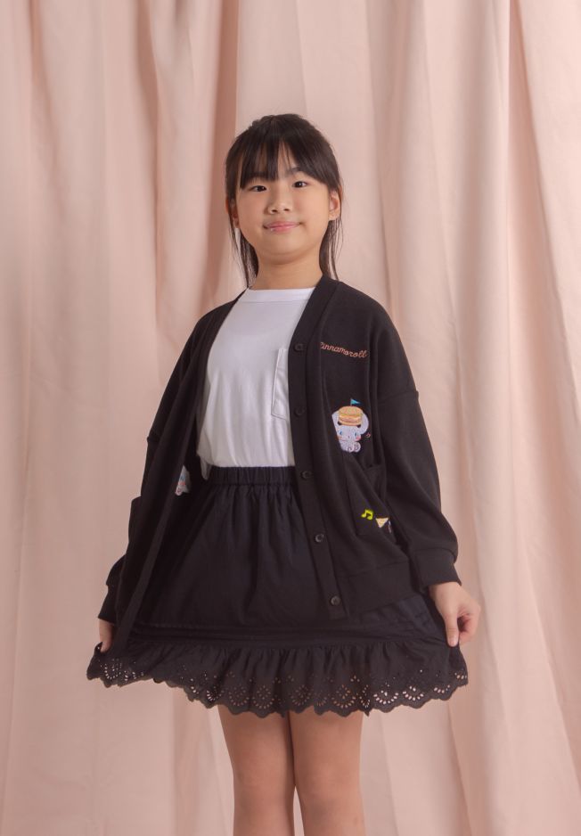 CINNAMOROLL FAST FOOD CARDIGAN - KIDS