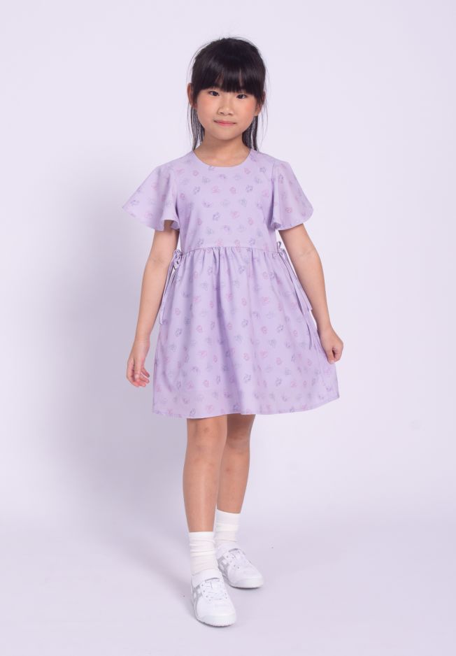 MORANDI PALETTE SKETCHES DRESS - KIDS