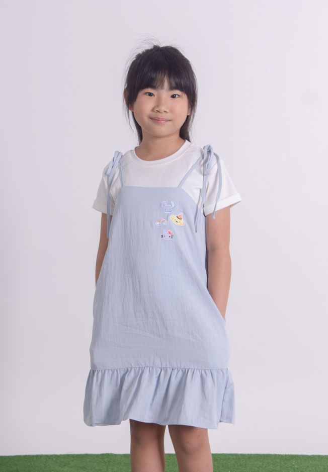 HELLO KITTY 50TH CLOUD 2-PCS DRESS - KIDS